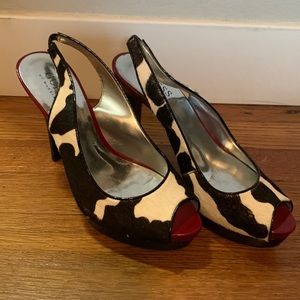Guess by Mariano Suede Cowhide Platform Heel US Size 6.5